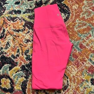 lulu-lemon pink align leggings